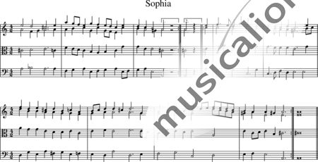 Widmann, Erasmus: Frauennamen - Violin 2+Viola+Vlc:12