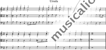 Widmann, Erasmus: Frauennamen - Violin 2+Viola+Vlc:18