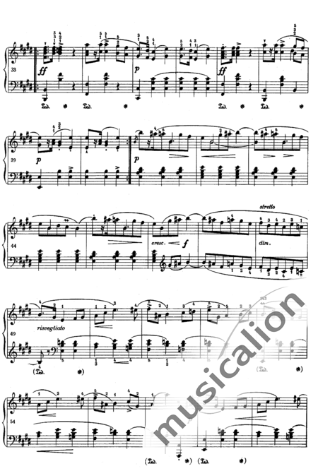 Chopin, Frederic: Mazurka in E Major - Piano:2