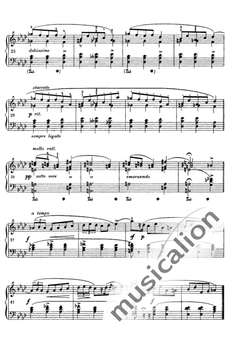 Chopin, Frederic: Mazurka As-Dur - Klavier:2