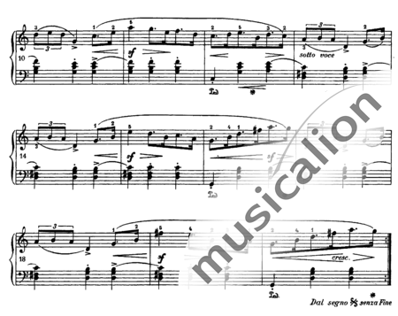 Chopin, Frederic: Mazurka en Do mayor - Piano:1
