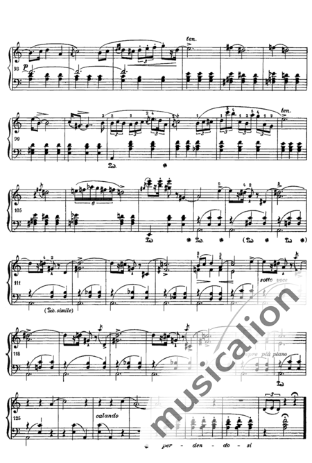Chopin, Frederic: Mazurka in A minor - Piano:4