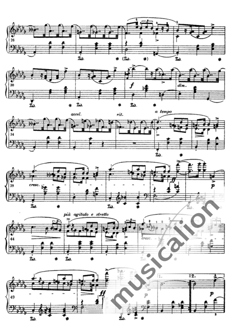 Chopin, Frederic: Mazurka B-Dur - Klavier:2