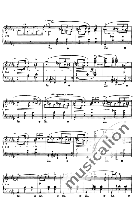 Chopin, Frederic: Mazurka B-Dur - Klavier:5