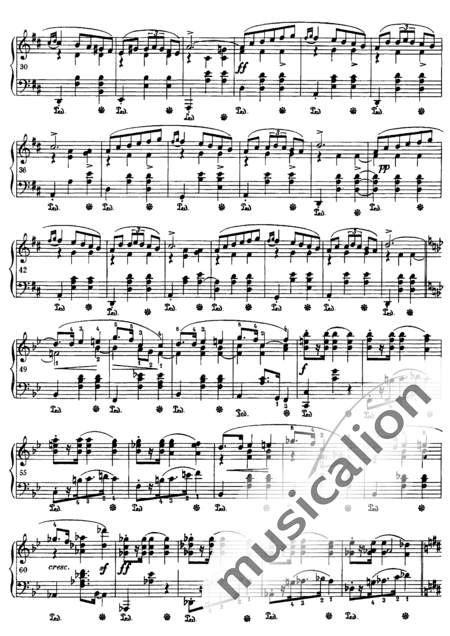 Chopin, Frederic: Mazurka D-Dur - Klavier:2