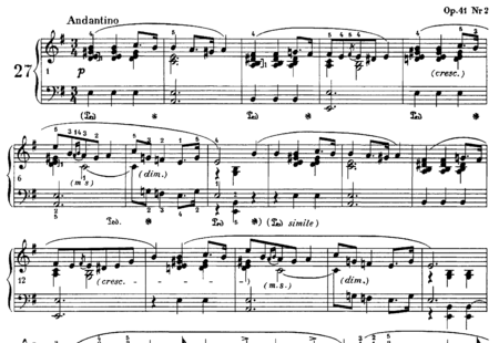 Chopin, Frederic: Mazurka e-moll - Klavier:0