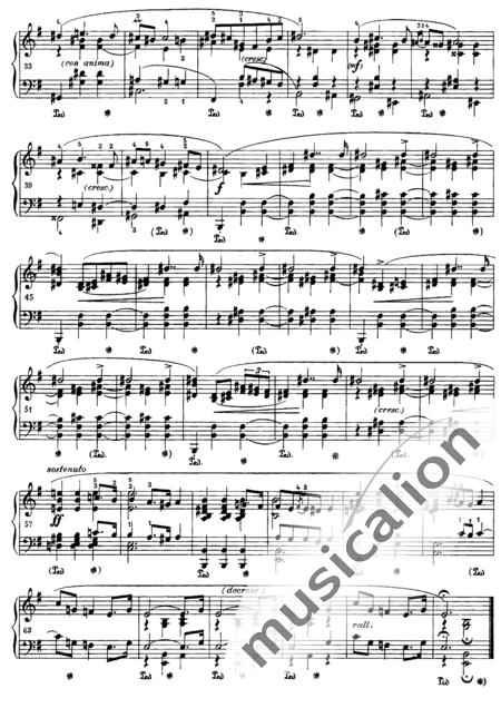 Chopin, Frederic: Mazurka e-moll - Klavier:2