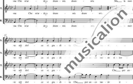 Vecchi, Orazio: Io son fenice - Chor>SATB:1