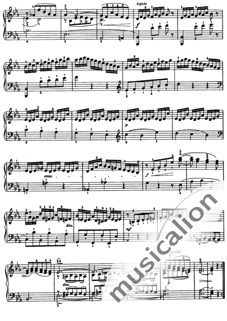 Haydn, (Franz) Joseph: Piano Sonata in C Minor, 3rd mvt Finale: Allegro - Piano:2