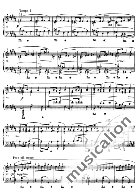 Chopin, Frederic: Mazurka H-Dur - Klavier:3