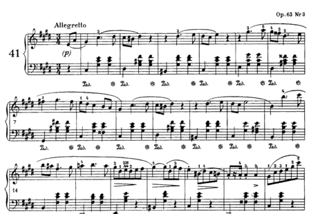 Chopin, Frederic: Mazurka C-sharp Minor - Piano:0