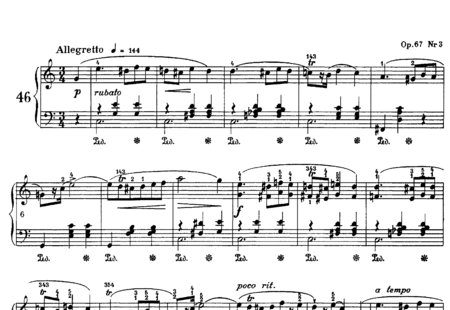 Chopin, Frederic: Mazurka C-Dur - Klavier:0