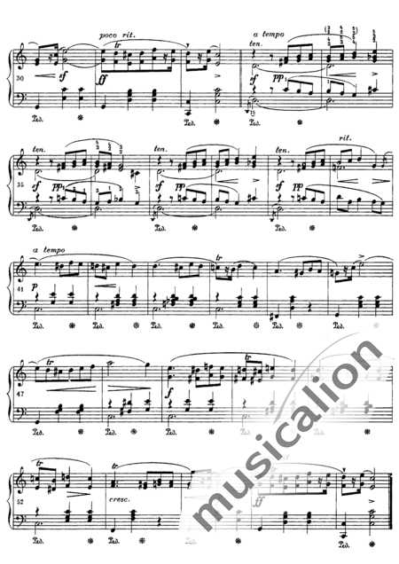 Chopin, Frederic: Mazurka C-Dur - Klavier:2