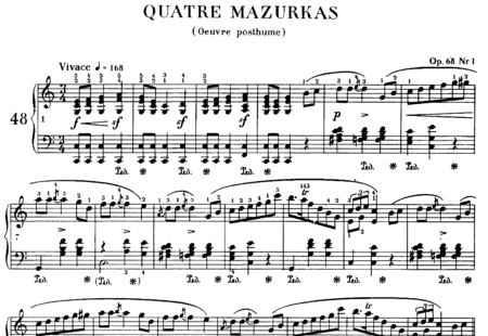 Chopin, Frederic: Mazurka C-Dur - Klavier:0
