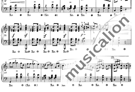 Chopin, Frederic: Mazurka C-Dur - Klavier:1