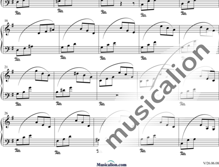 Schumann, Robert: Little Study (Piano Piece) - Piano:1