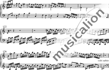Miehling, Klaus: Concerto in C Major for harpsichord and (baroque) string orchestra - Violin 2+Piano+[Vla+Vlc+Db]:120
