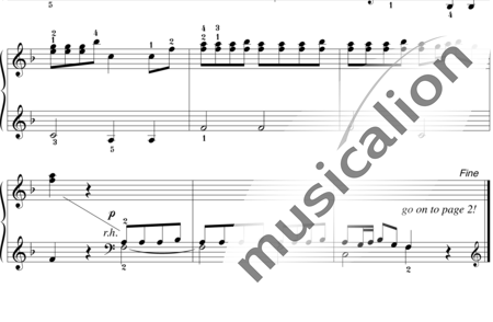 Vivaldi, Antonio: Vier Jahreszeiten: Der Herbst 1. Satz - Klavier:1