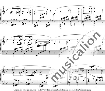 Fauré, Gabriel: Sicilienne - Piano:1