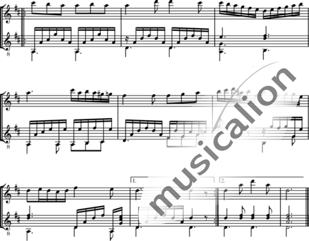 Weber, Carl Maria von: Romanza - Flauta+Guirarra:2