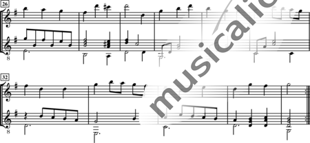 Falley, Werner
: The Ash Grove (arr.) - Flauta dulce+Guirarra:2