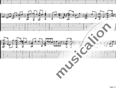 Dowland, John: Fantasia - Gitarre:1