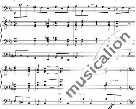 Metzner, Ulrich: Introduktion und Choral Adeste fideles - Orgel>mPed:1