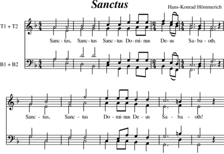 Hömmerich, Hans-Konrad
: Sanctus - Coro>TTBB:0