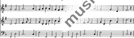Clarke, Jeremiah: The Prince of Denmark´s March (Trumpet Voluntary) - Organ+[Tbn+Tpt2]:1