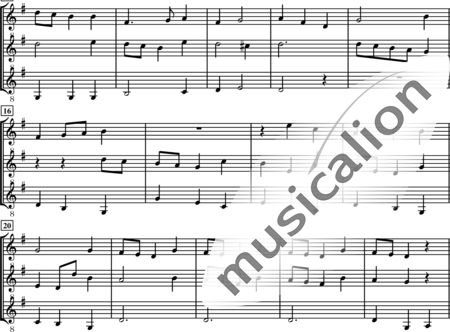 Praetorius, Michael: In Dulci Jubilo ( II ) - Guitar 3:1