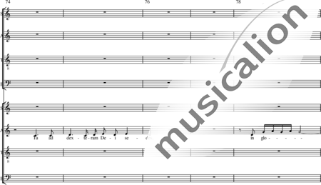 Caldara, Antonio: Te Deum - Chor>SATB:20