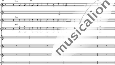 Caldara, Antonio: Te Deum - Chor>SATB:24