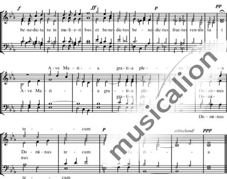 Weirich, August : Ave Maria - Chor>SATB:1
