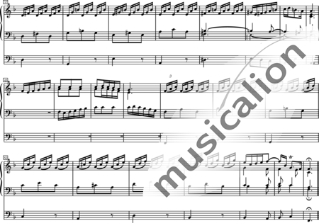 Bach, Johann Sebastian: Preludio y fuga en Fa, (1) - Órgano:2
