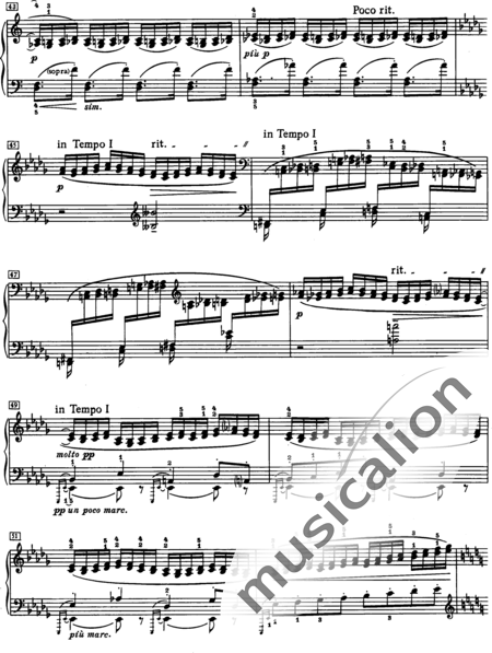 Debussy, Claude: Pour les tierces (For the Thirds) - Piano:5