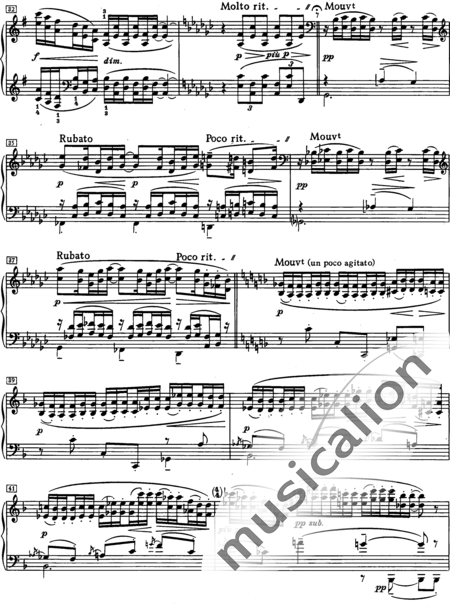 Debussy, Claude: Pour les sixtes (For the Sixths) - Piano:3