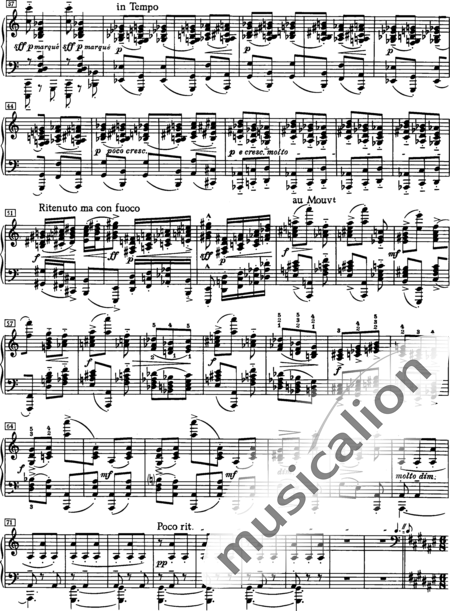 Debussy, Claude: Pour les accords (For Chords) - Piano:2