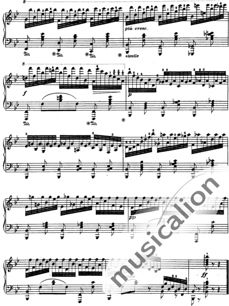 Czerny, Carl: Étude 19, volume 3 - Piano:4