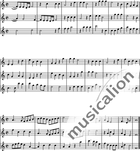 Verdonck, Cornelius : Prest Est mon Mal (My Sorrow is Near) - Recorder 3:2