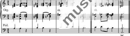 Gleffe, Eckard: Laudate Dominum - Orgel>mPed:1