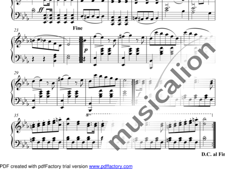 Beethoven, Ludwig van: Waltz in Eb Major - Piano:1
