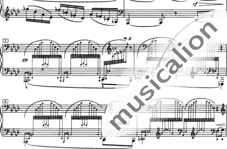 Debussy, Claude: Études: Pour les arpèges composés - Klavier:1