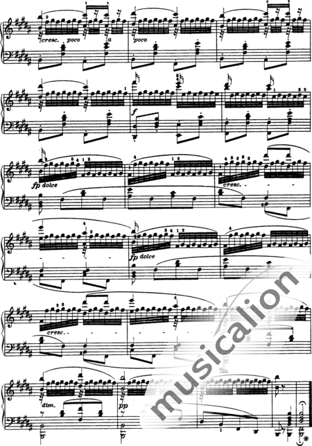 Czerny, Carl: Étude 22, Volume 3 - Piano:4