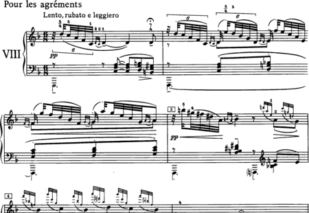 Debussy, Claude: Études: Pour les Agréments (For Ornaments) - Piano:0
