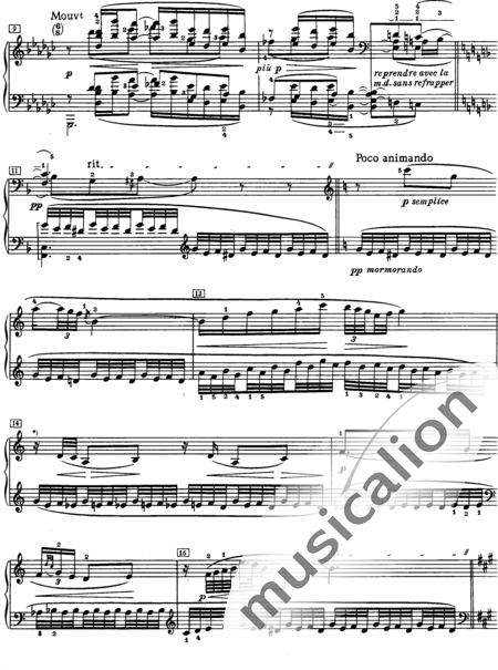 Debussy, Claude: Études: Pour les Agréments (For Ornaments) - Piano:2