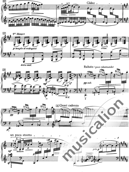 Debussy, Claude: Études: Pour les Agréments (For Ornaments) - Piano:4