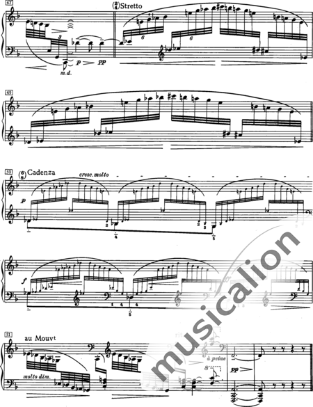 Debussy, Claude: Études: Pour les Agréments (For Ornaments) - Piano:7