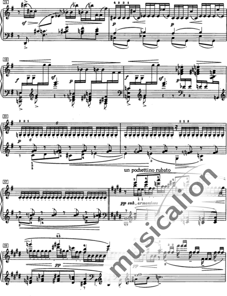Debussy, Claude: Études: Pour les notes répétées (Für wiederholende Töne) - Klavier:5