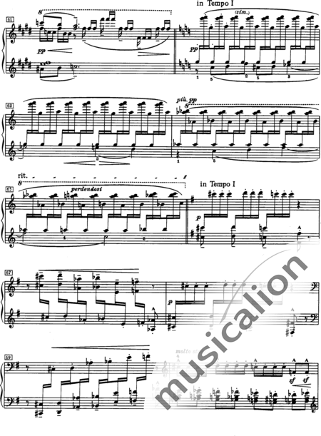 Debussy, Claude: Études: Pour les notes répétées (Für wiederholende Töne) - Klavier:6