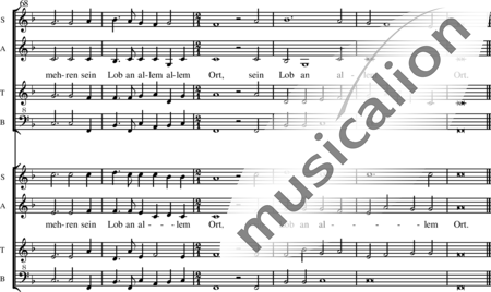 Scheidt, Samuel: Die Gottesgnad alleine - Chor>SATB:3